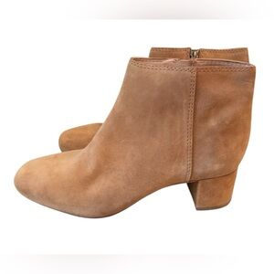 Madewell The Lucien Boot in Suede Size 7.5 Bronzed Birch